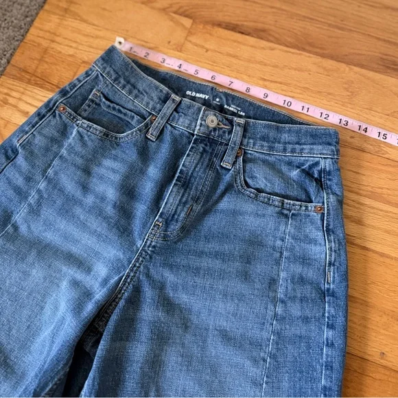 Old Navy Women's Barrel Leg Jeans - 0 short - Picture 4 of 6